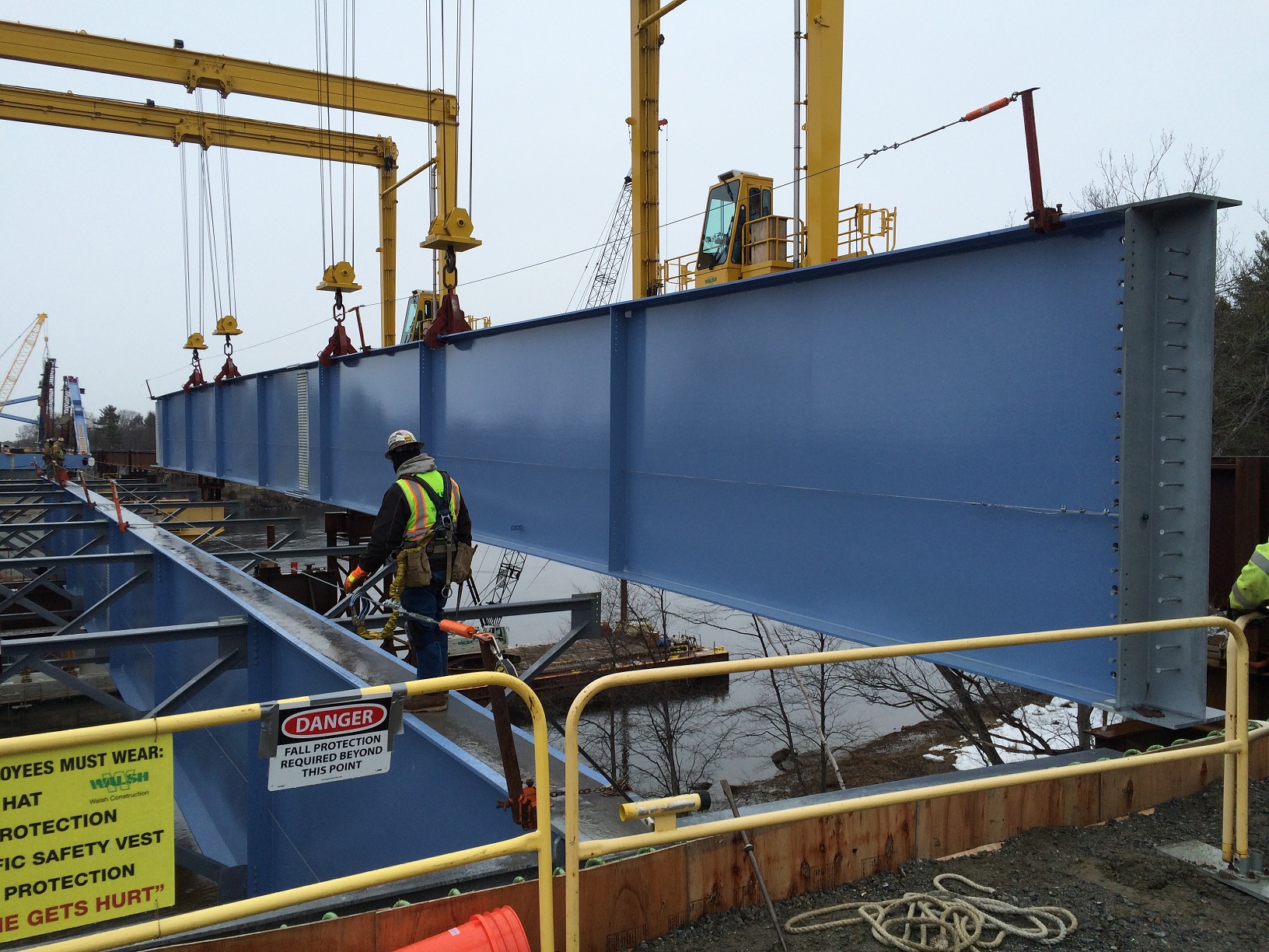 Long-span steel girder