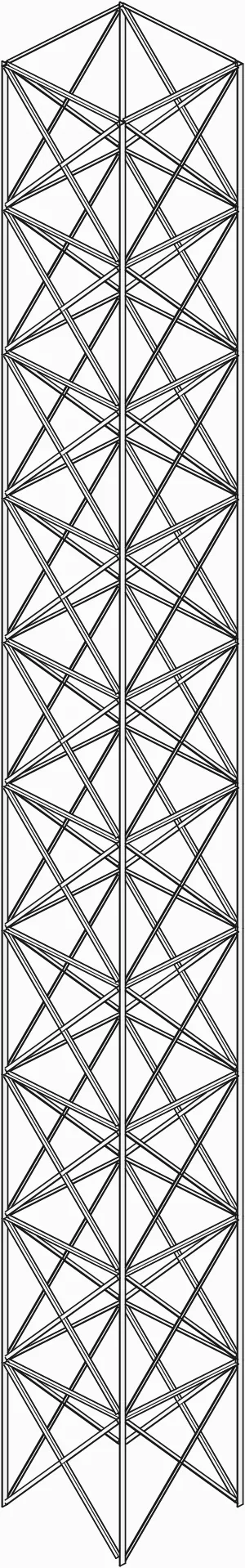 A torre inteira na perspectiva técnica