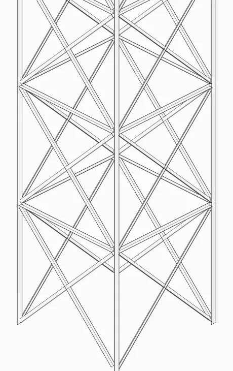 Detalhe A, Base: primeiros módulos