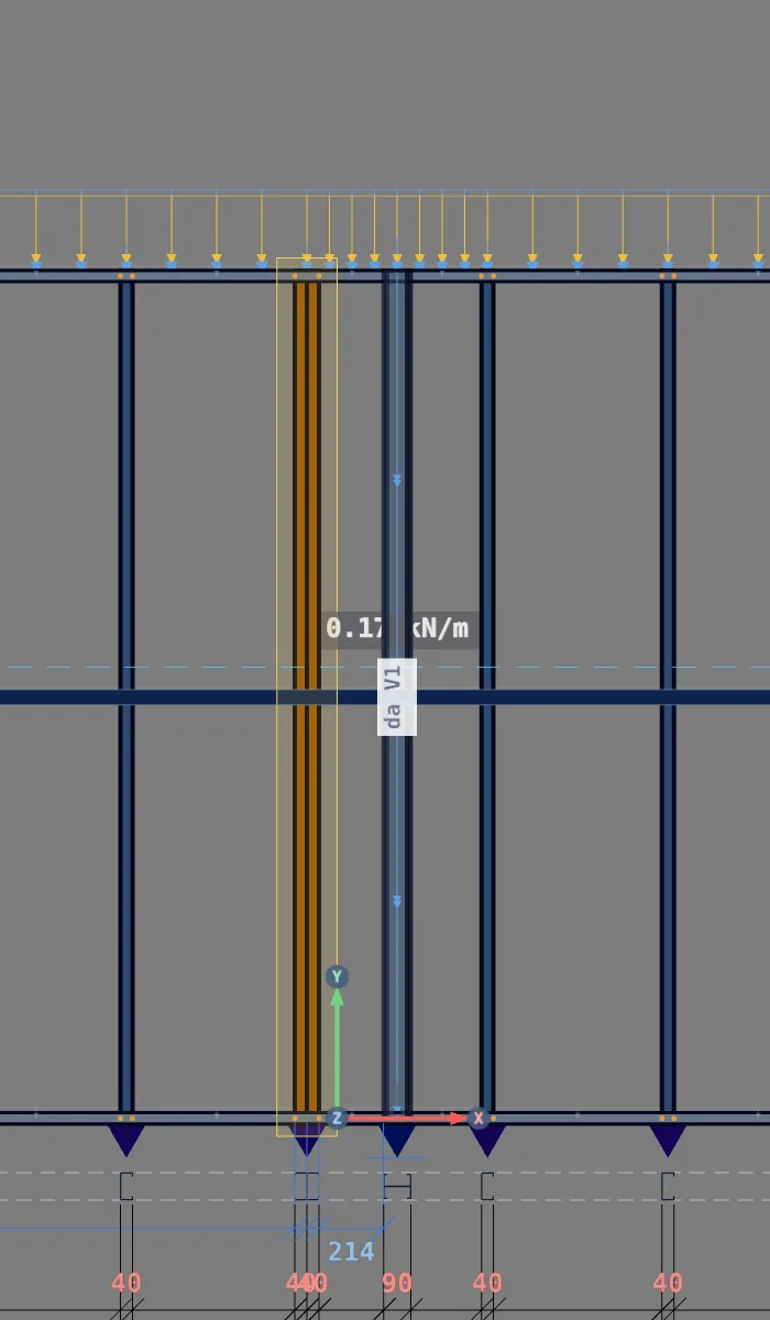 The same column as Back to back (I).