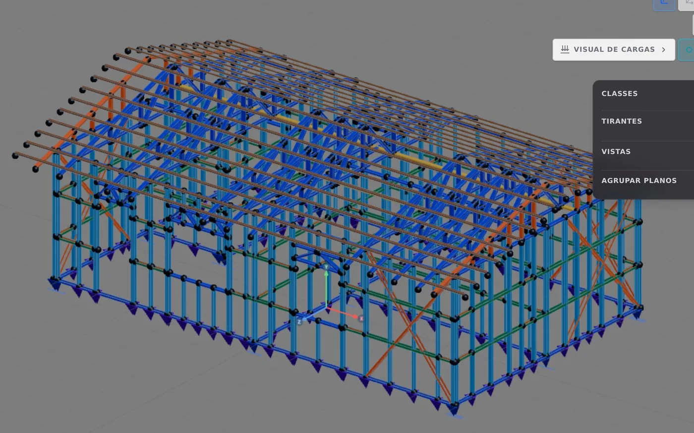 The 60 m² house in 3D, in the class colors