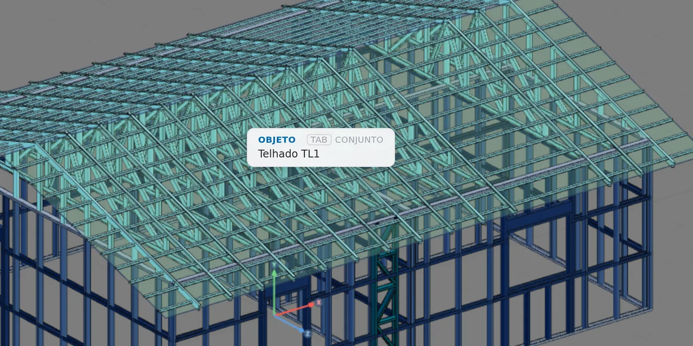 Object: "Roof TL1". The click opens TL1 in the box.